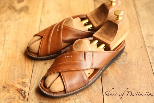 Bally tan brown leather - brown,