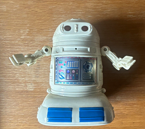 80s 90s toy robot in - 🤖,
