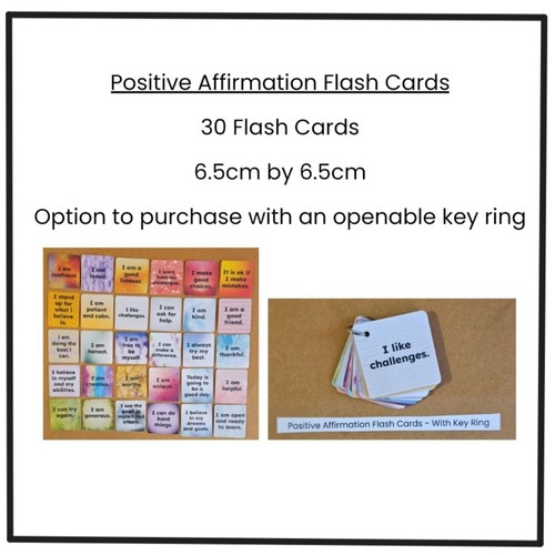 Positive affirmation flash - positive,