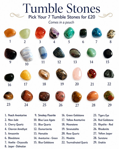 Tumble stone set - 7,