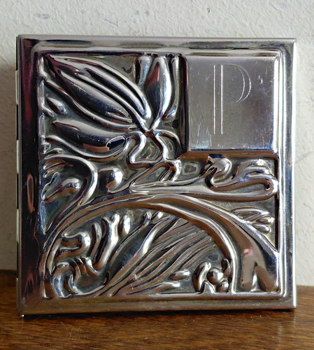 Vintage silver tone metal - vintage, silver-tone