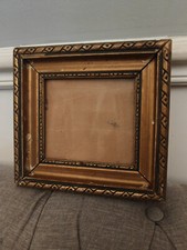 old wooden picture frame