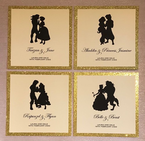 Disney wedding table numbers - wedding,