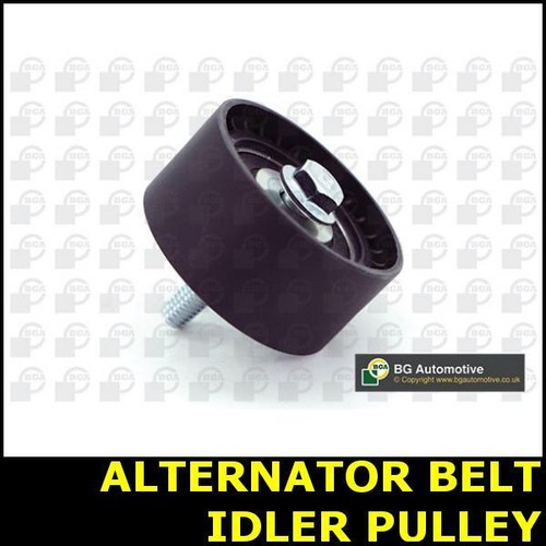 Ribbed belt idler - ribbed, pulley