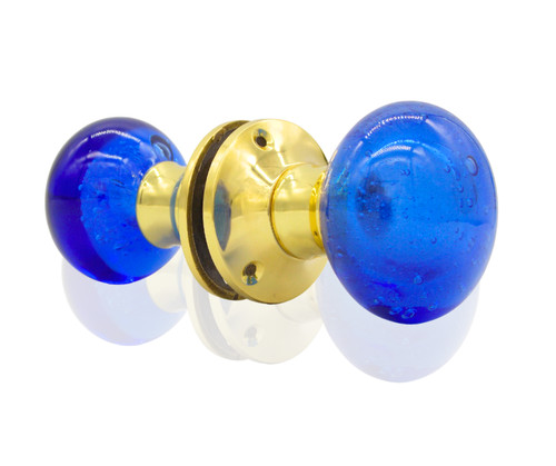 Door knobs brass - door, glass