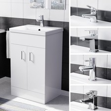 Modern 500mm White Vanity