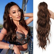 Wavy Curly Claw Clip Ponytail