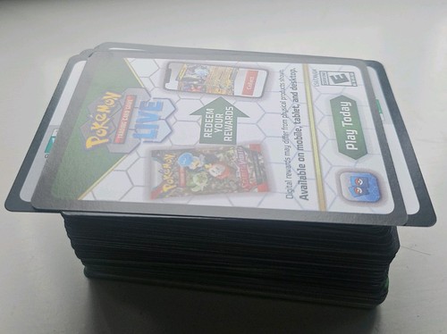 150x assorted pokemon tcg - 150x, live