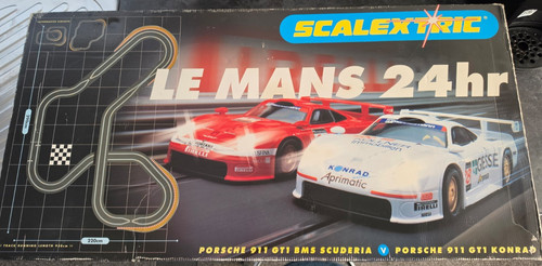 Scalextric mans 24hr - scalextric,