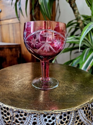 216 antique crystal ruby - 216,