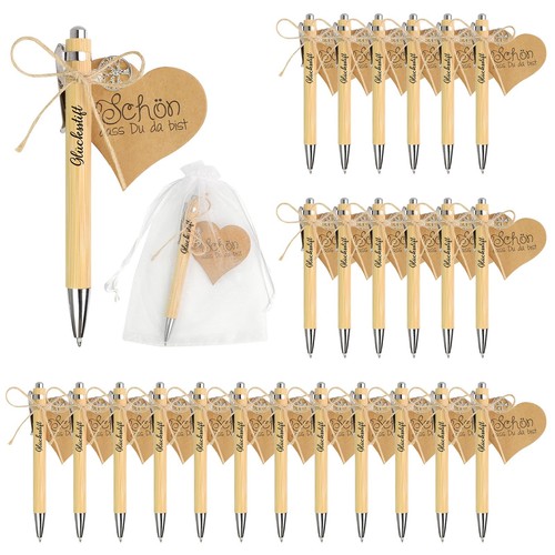 Sets lucky pen wooden - 24,