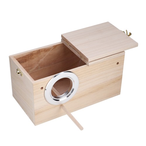 Wooden box breeding cage - wooden,