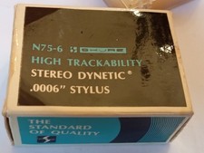 Original Shure  M75-6s stylus poss unused see pics boxed Fits any m75 cartridge 