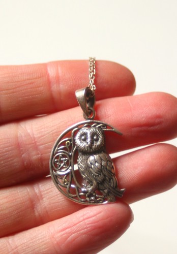 Fine sterling silver wise - fine, owl