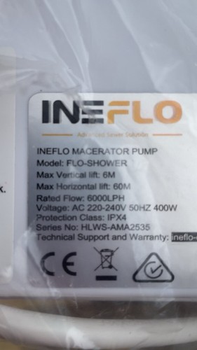 Ineflo flo shower - ineflo, flo-shower