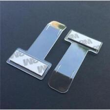 2X Car Parking Ticket Permit Transparent Self-Adhesive Holder Windscreen Clips