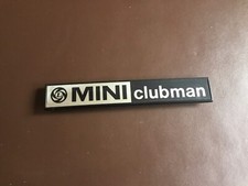 MINI CLUBMAN 1100 Boot Badge.  VGC.