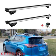 For Toyota RAV4 01-18 Car Roof Rack Rails Crossbars Luggage Cargo Bike Carrier