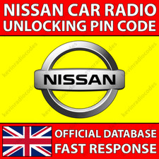 ✅NISSAN RADIO CODE CAR CODES MICRA NOTE QASHQAI ALMERA JUKE CONNECT LCN SAT NAV✅