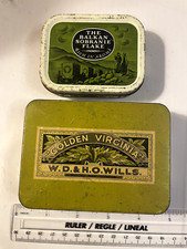 2 x Vintage Tobacco Tins