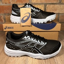 Asics Gel Lethal Womens Field Hockey Shoes Black Soft Sky Uk 4.5 Us 6.5 Eu 37.5