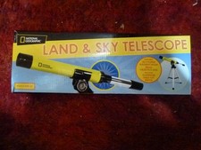 Boxed National Geographic Land & Sky Children’s Telescope (30x / 30m Lens)
