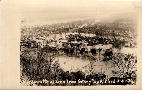 1936 flood wyandotte - wyandotte, mi