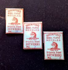 3 PACKETS VINTAGE SEWING