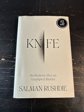 Knife. by Salman Rushdie — First Edition HB VG