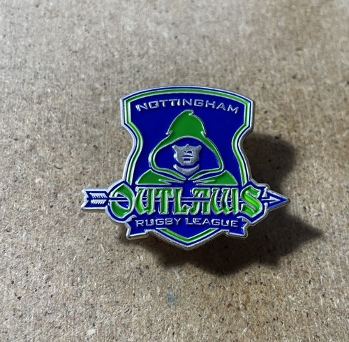 Nottingham outlaws rare enamel - outlaws,