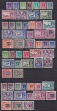 Burma GVI 1938 - 47. Mixed Sets, Part Sets MM. Cat approx £185.