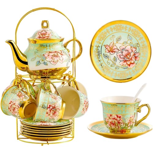 Elegant light green porcelain - elegant,