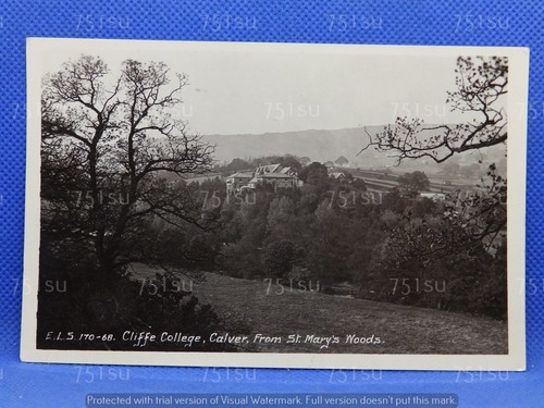 Cliffe college calver from - cliffe, calver,