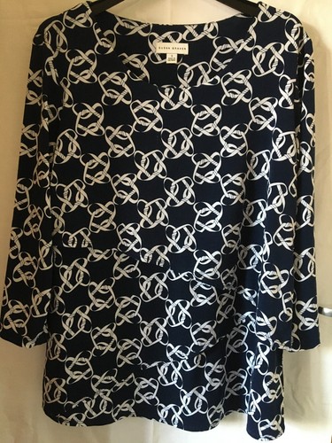 Susan graver size blue long - size, s
