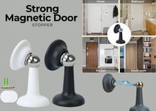 Magnetic Door Stop Holder Catch Stops Hook Wedge Stainless Steel Door Stopper