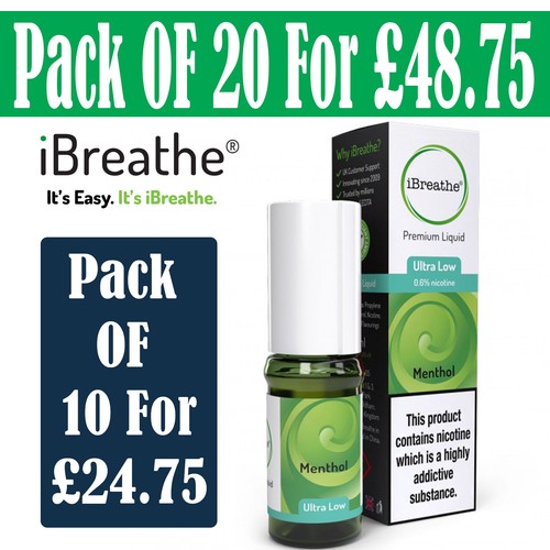 Ibreathe menthol flavour - ibreathe,