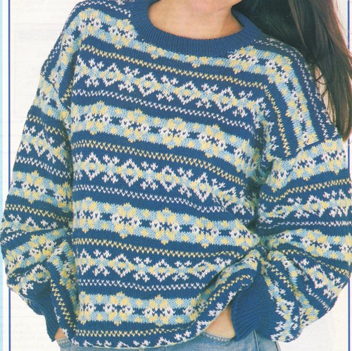 Unisex fair isle - fair, sweater