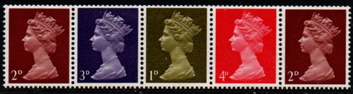 Qeii 1969 machin - 1969, coil