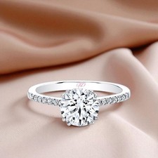 Platinum Diamond Ring For