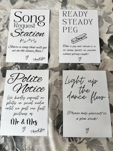 Elegant wedding sign - wedding,