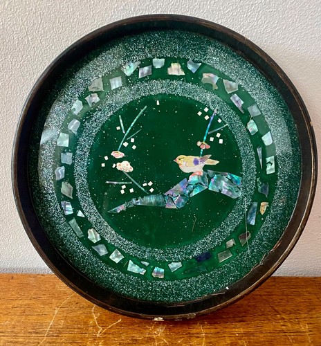 Vintage japanese lacquer obon - japanese,
