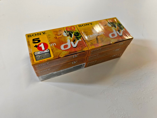 Sony dvm60pr3 minidv tapes - minidv,