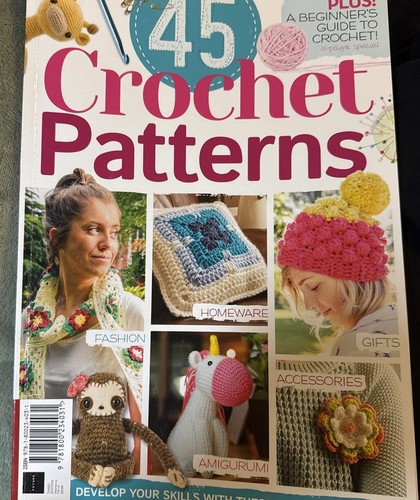 Crochet pattern book - pattern, 45