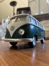 VW Toy Camper Van Split screen Crew Bus Gift Pull Back 1/32 Model Dark Green