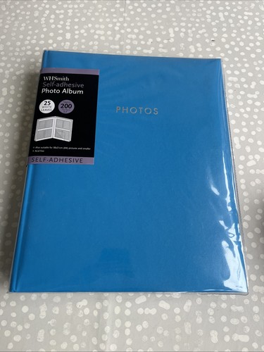 Whsmith blue self adhesive - blue,