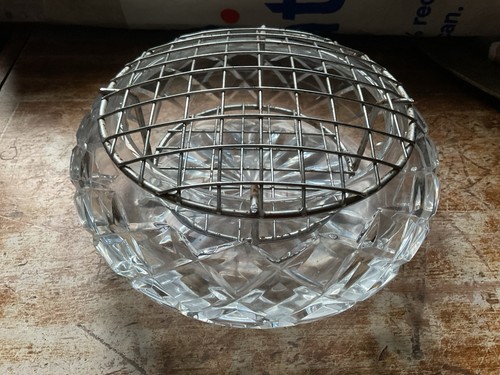 Vintage cut glass rose - vintage,