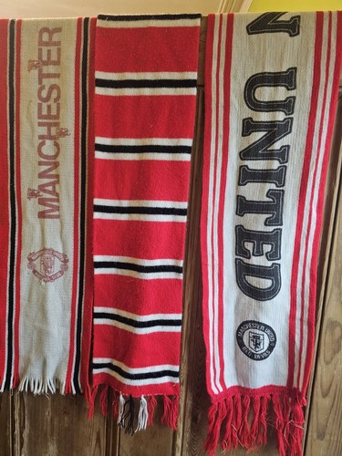 Vintage man utd scarves - vintage,