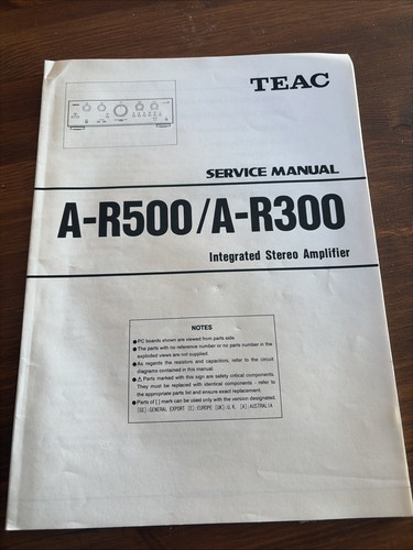 Teac r500 r300 stereo - teac,