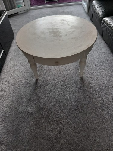 Ikea round table - ikea, drawer