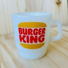 Fire King Burger King Mug